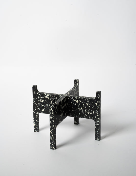 Base for Mini Black Recycled Plastic