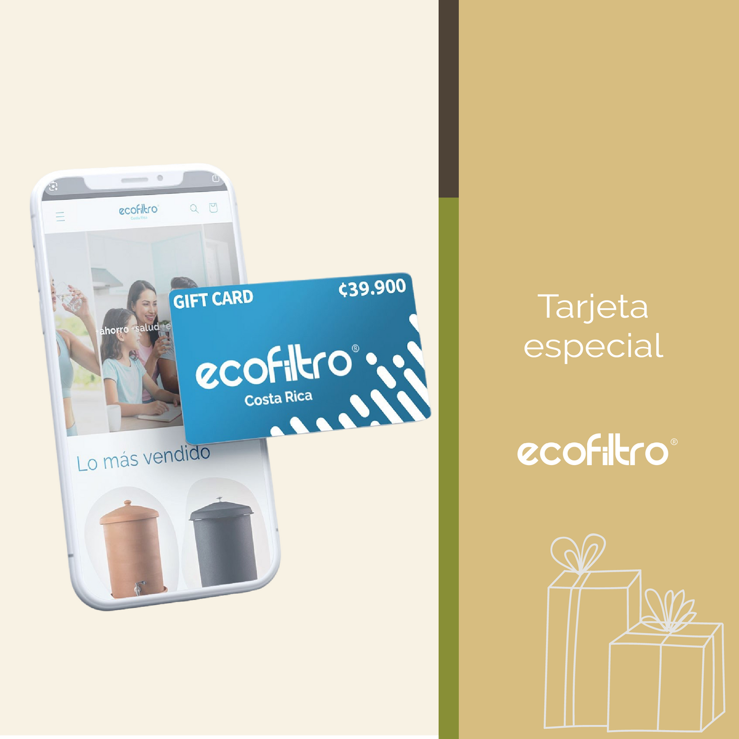 Tarjeta de Regalo Mini Colors