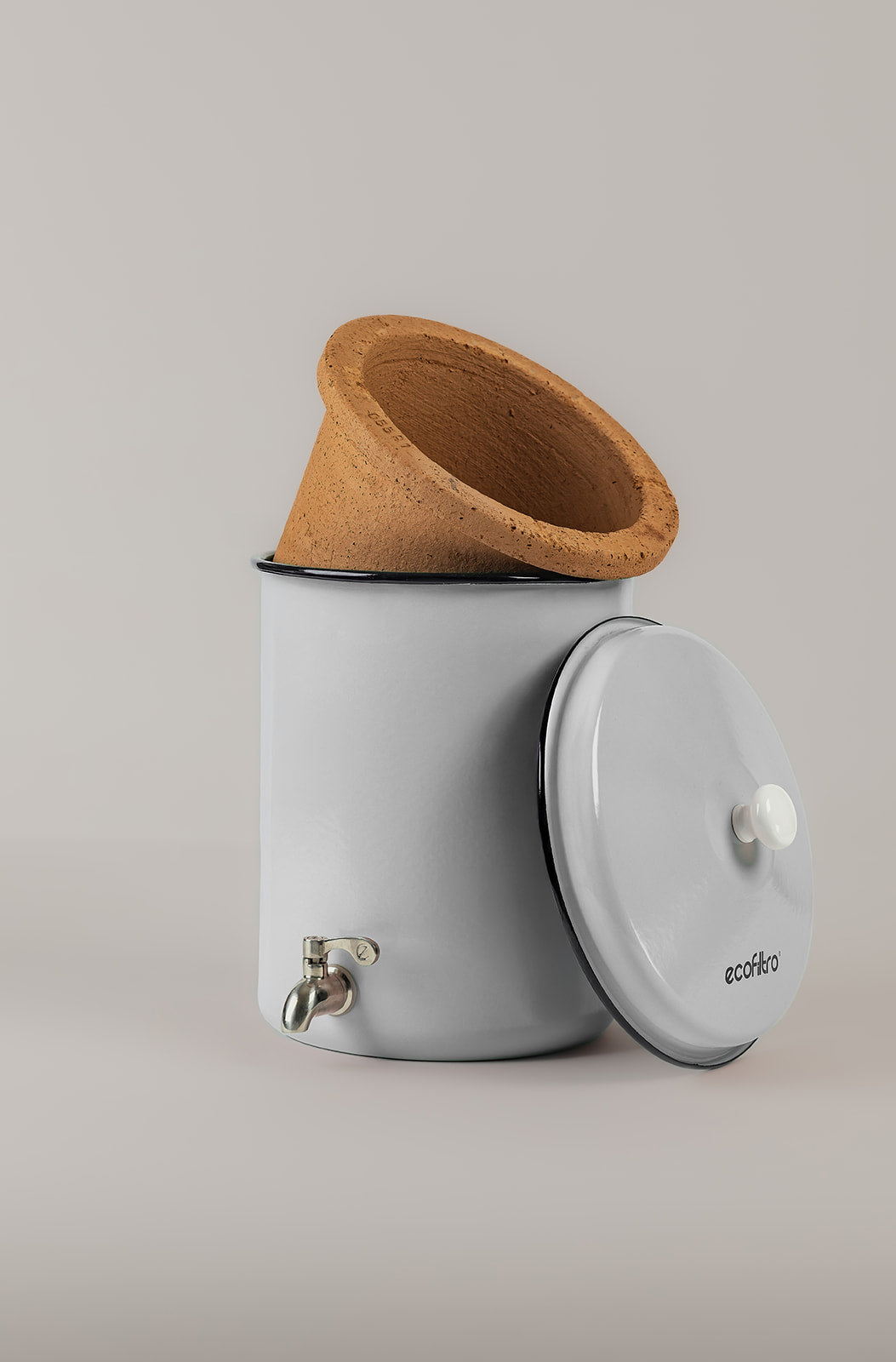 Mini White Pewter Ecofilter